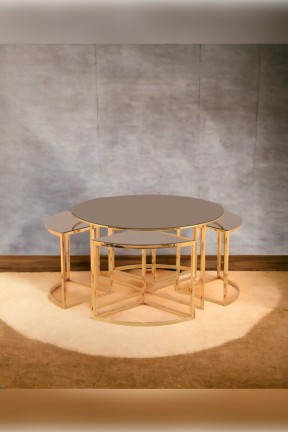 OVAL PİZZA BRONZ SET