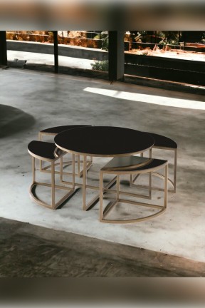 OVAL PİZZA GÜMÜŞ SET