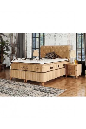 Fluffy Pedli Torba ve Mini Paket Yaylı Omurga Destekli Yatak