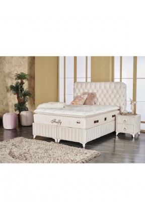 Fluffy Pedli Torba ve Mini Paket Yaylı Omurga Destekli Yatak