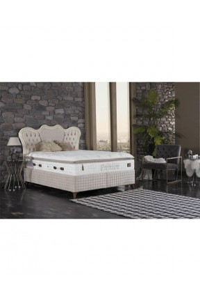 Premium Pedli Tavşan Tüyü Torba Yaylı Anatomik Sünger Yatak